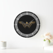 Justice League | Metallic Wonder Woman Symbol Grote Klok (Huis)
