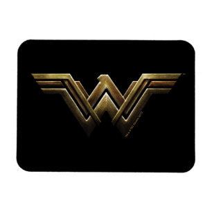 Justice League   Metallic Wonder Woman Symbol Magneet