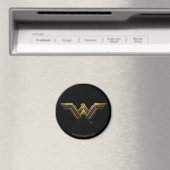 Justice League | Metallic Wonder Woman Symbol Magneet (Insitu (Vaatwasser))
