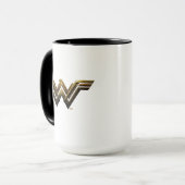 Justice League | Metallic Wonder Woman Symbol Mok (Voorkant links)