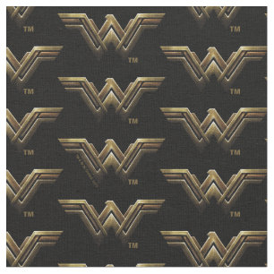 Justice League   Metallic Wonder Woman Symbol Stof