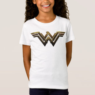 Justice League   Metallic Wonder Woman Symbol T-shirt