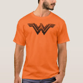 Justice League | Metallic Wonder Woman Symbol T-shirt (Voorkant)