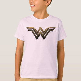 Justice League | Metallic Wonder Woman Symbol T-shirt