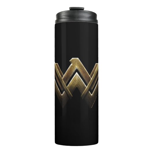 Justice League | Metallic Wonder Woman Symbol Thermosbeker (Voorkant)
