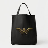 Justice League | Metallic Wonder Woman Symbol Tote Bag (Voorkant)