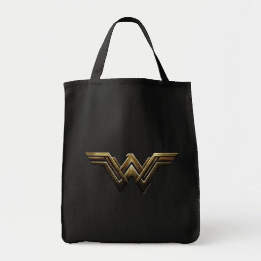 Justice League | Metallic Wonder Woman Symbol Tote Bag (Voorkant)