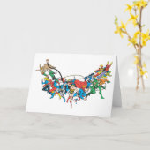 Justice League of America Group 2 Kaart (Gele Bloem)