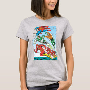 Justice League of America Group 3 T-shirt