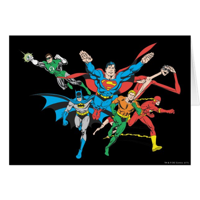 Justice League of America Group 4 (Voorkant Horizontaal)