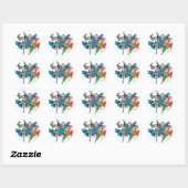 Justice League of America Group 4 Ronde Sticker (Vel)