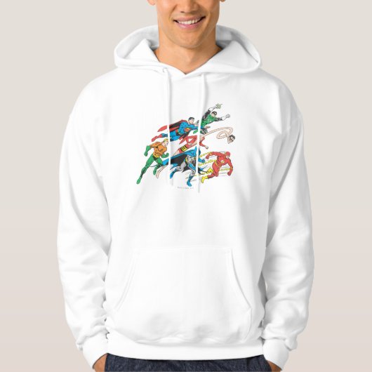 Justice League of America Group 5 Hoodie (Voorkant)