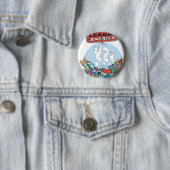 Justice League of America Group Ronde Button 5,7 Cm (In situ)