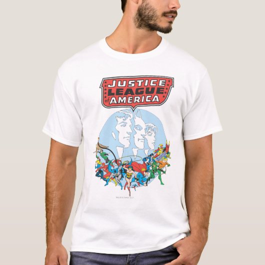 Justice League of America Group T-shirt (Voorkant)