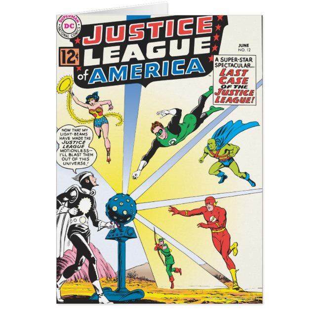 Justice League of America Issue #12 - June (Voorkant)