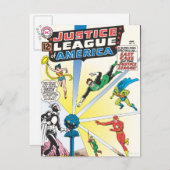 Justice League of America Issue #12 - June Briefkaart (Voorkant / Achterkant)