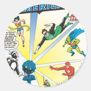 Justice League of America Issue #12 - June Ronde Sticker