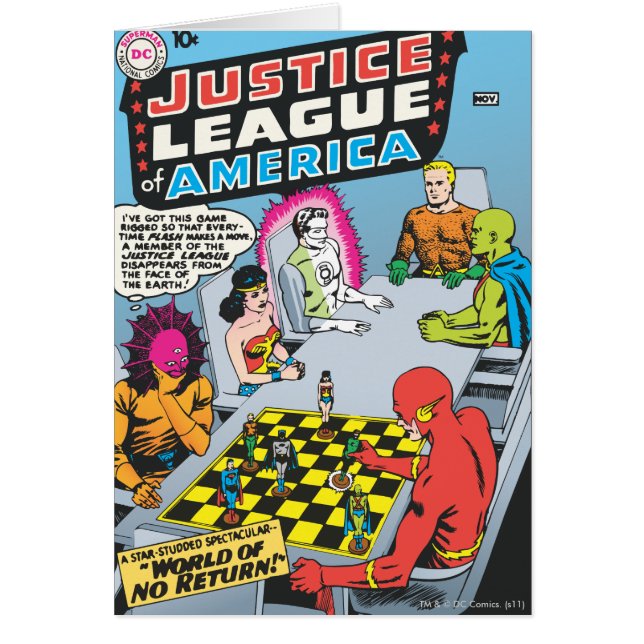 Justice League of America Issue #1 - nov (Voorkant)