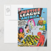 Justice League of America Issue #1 - nov Briefkaart (Voorkant / Achterkant)