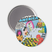 Justice League of America Issue #1 - nov Magneet (Voorkant / Achterkant)