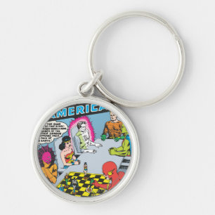 Justice League of America Issue #1 - nov Sleutelhanger