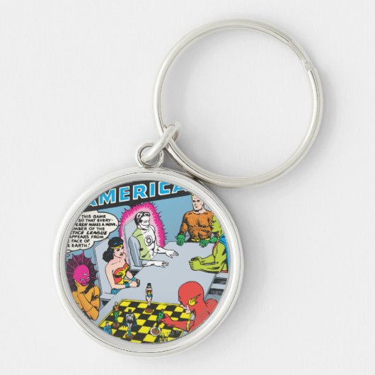 Justice League of America Issue #1 - nov Sleutelhanger (Voorkant)