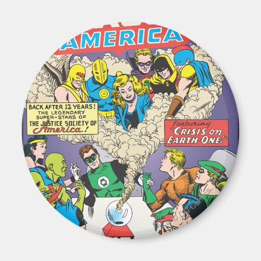 Justice League of America Issue #21 - aug Magneet (Voorkant)