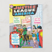 Justice League of America Issue #28 - June Briefkaart (Voorkant)