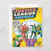 Justice League of America Issue #4 - May Briefkaart (Voorkant / Achterkant)