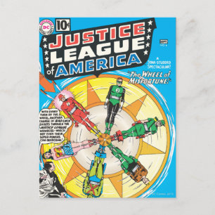 Justice League of America Issue #6 - Sept Briefkaart