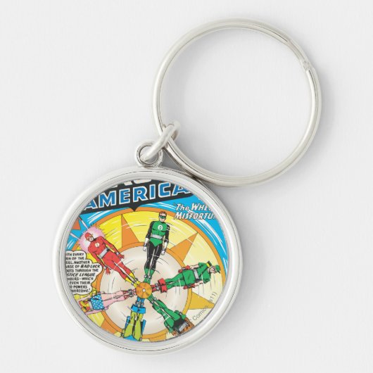 Justice League of America Issue #6 - Sept Sleutelhanger (Voorkant)