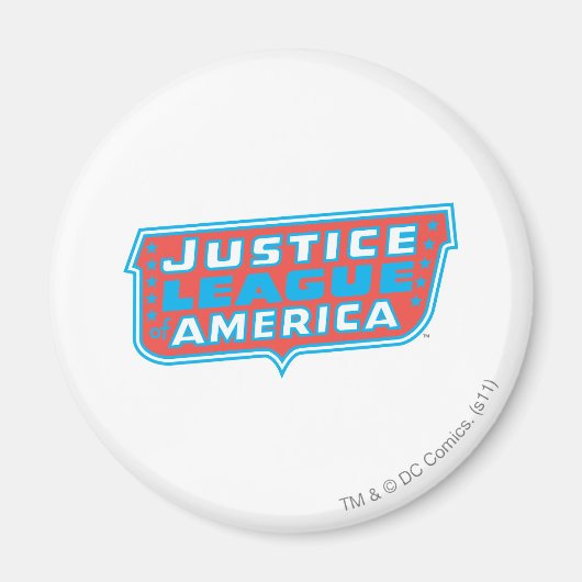 Justice League of America Logo Magneet (Voorkant)