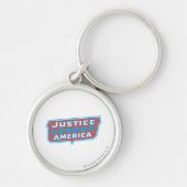 Justice League of America Logo Sleutelhanger (Voorkant)
