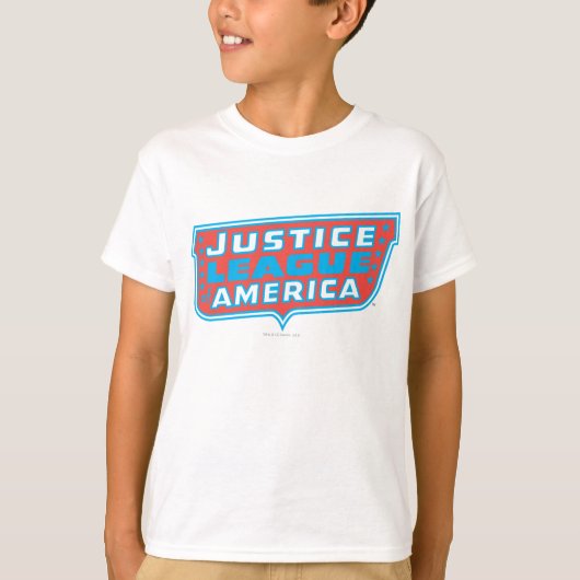 Justice League of America-logo T-shirt (Voorkant)