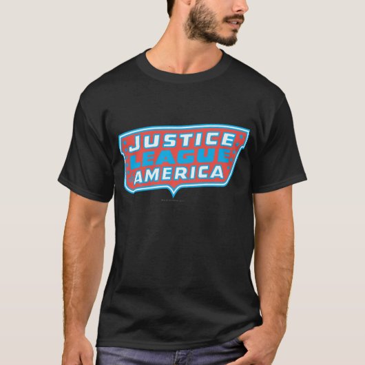 Justice League of America Logo T-shirt (Voorkant)
