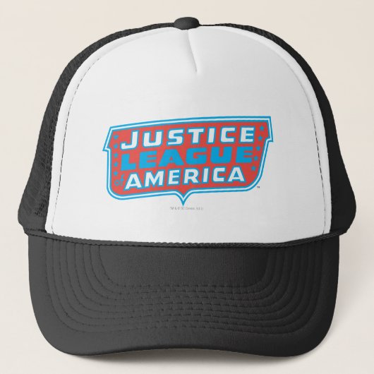 Justice League of America Logo Trucker Pet (Voorkant)