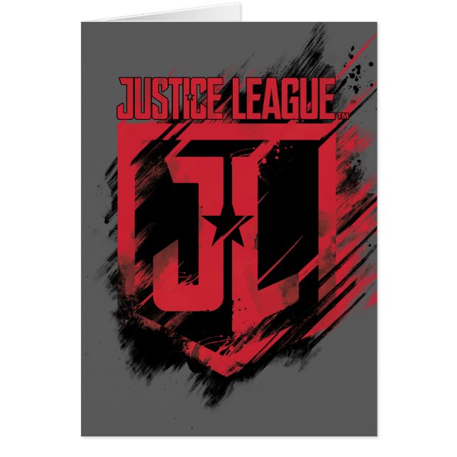 Justice League | Penseelverf JL-schild (Voorkant)
