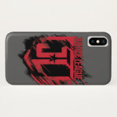 Justice League | Penseelverf JL-schild Case-Mate iPhone Case (Achterkant (horizontaal))