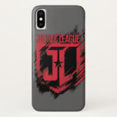 Justice League | Penseelverf JL-schild Case-Mate iPhone Case (Achterkant)