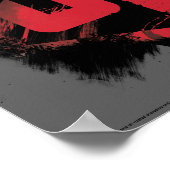 Justice League | Penseelverf JL-schild Poster (Hoek)