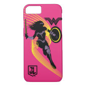 Justice League | Pictogram Wonder Woman Silhouette Case-Mate iPhone Case (Achterkant)