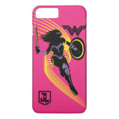 Justice League | Pictogram Wonder Woman Silhouette Case-Mate iPhone Case (Achterkant)