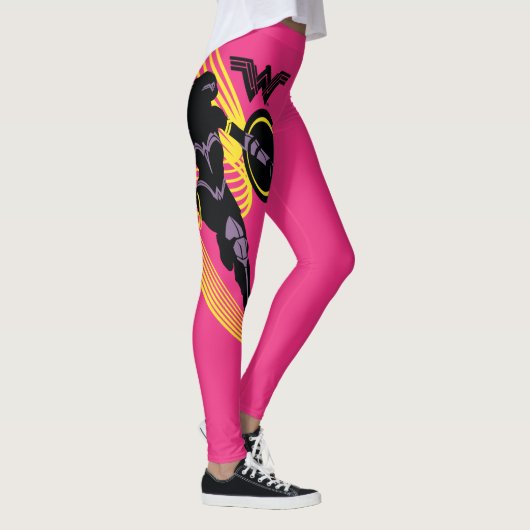 Justice League | Pictogram Wonder Woman Silhouette Leggings (Rechts)