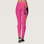 Justice League | Pictogram Wonder Woman Silhouette Leggings (Achterkant)