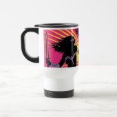 Justice League | Pictogram Wonder Woman Silhouette Reisbeker (Links)