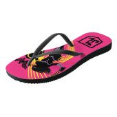 Justice League | Pictogram Wonder Woman Silhouette Teenslippers (Schuin)