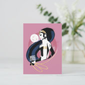 Justice League | Pop Wonder-vrouwenprofiel Briefkaart (Staand voorkant)