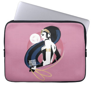 Justice League   Pop Wonder-vrouwenprofiel Laptop Sleeve
