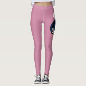 Justice League | Pop Wonder-vrouwenprofiel Leggings (Voorkant)