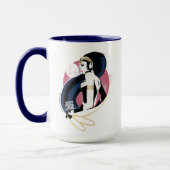 Justice League | Pop Wonder-vrouwenprofiel Mok (Links)